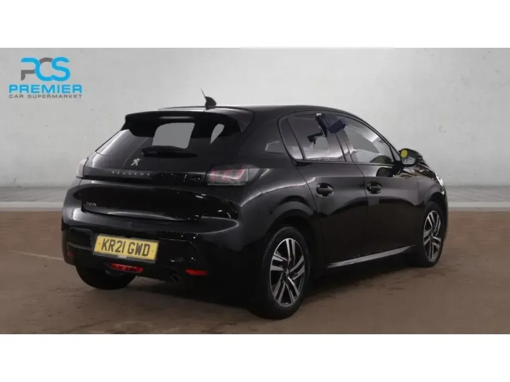 Used Peugeot 208 Allure Premium 2021 Black Hatchback