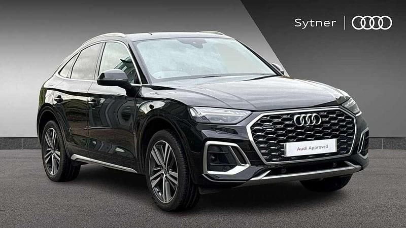 Black Used 2023 Audi Q5 Sportback S-Line SUV | £33,000 (Fair price) - Image 1/4