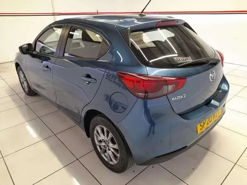 Used Mazda 2 75 HP (55 kW) 2020 Blue Hatchback