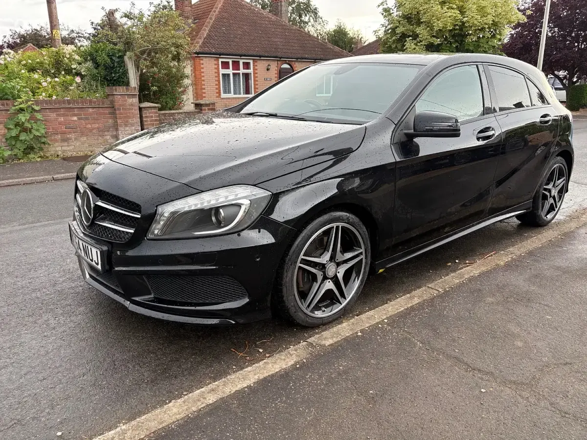 Used Mercedes A220 AMG 170 HP (125 kW) 2015 Black Hatchback