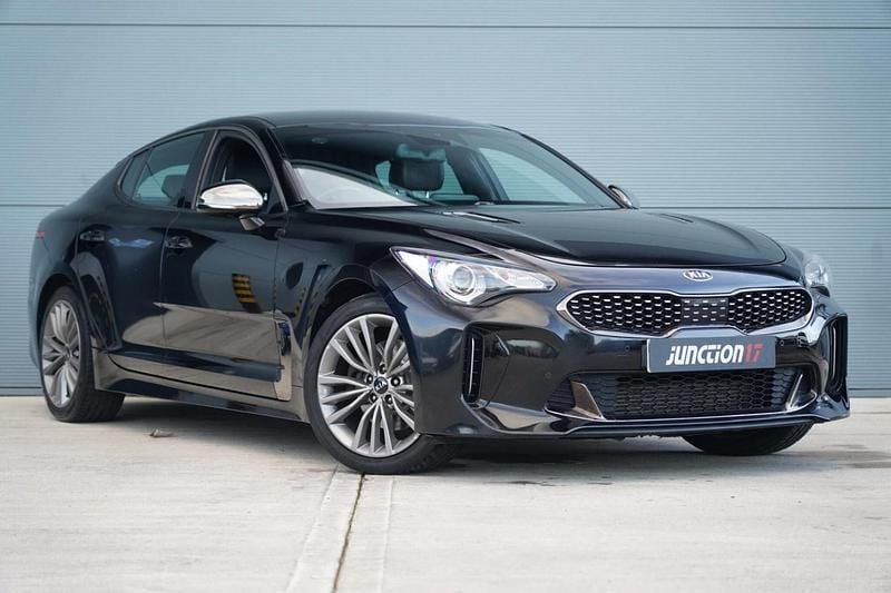 Black Used 2018 Kia Stinger GT-Line Hatchback | £14,475 (Fair price) - Image 1/3