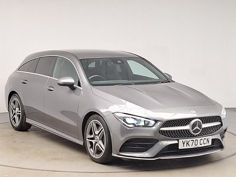 Grey Used 2020 Mercedes CLA220 AMG line Sedan | £18,498 (Fair price) - Image 1/4