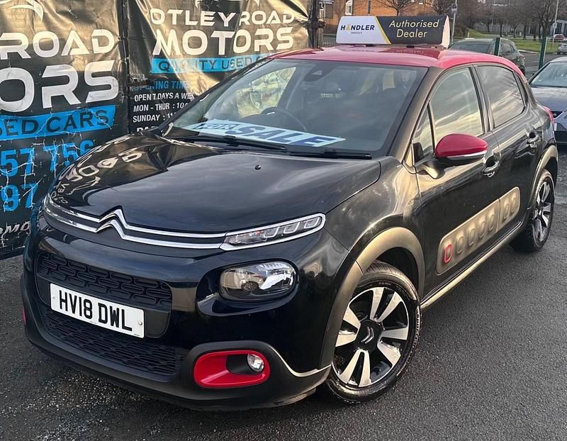 Black Used 2018 Citroën C3 Flair Hatchback | £5,495 (Fair price) - Image 1/4