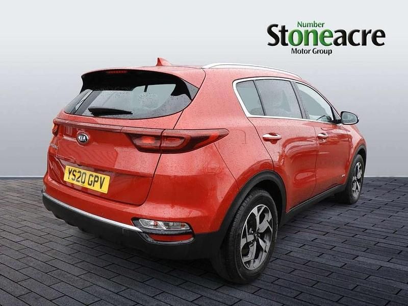 Used Kia Sportage 177 HP (130 kW) 2020 Red SUV