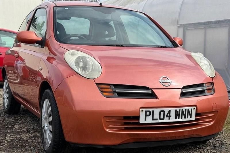 Red Used 2004 Nissan Micra SE Hatchback | £2,299 (Fair price) - Image 1/1