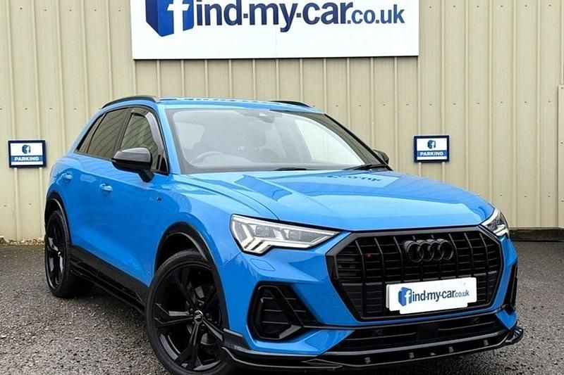 Used Audi Q3 S-Line 150 HP (110 kW) 2020 Blue SUV