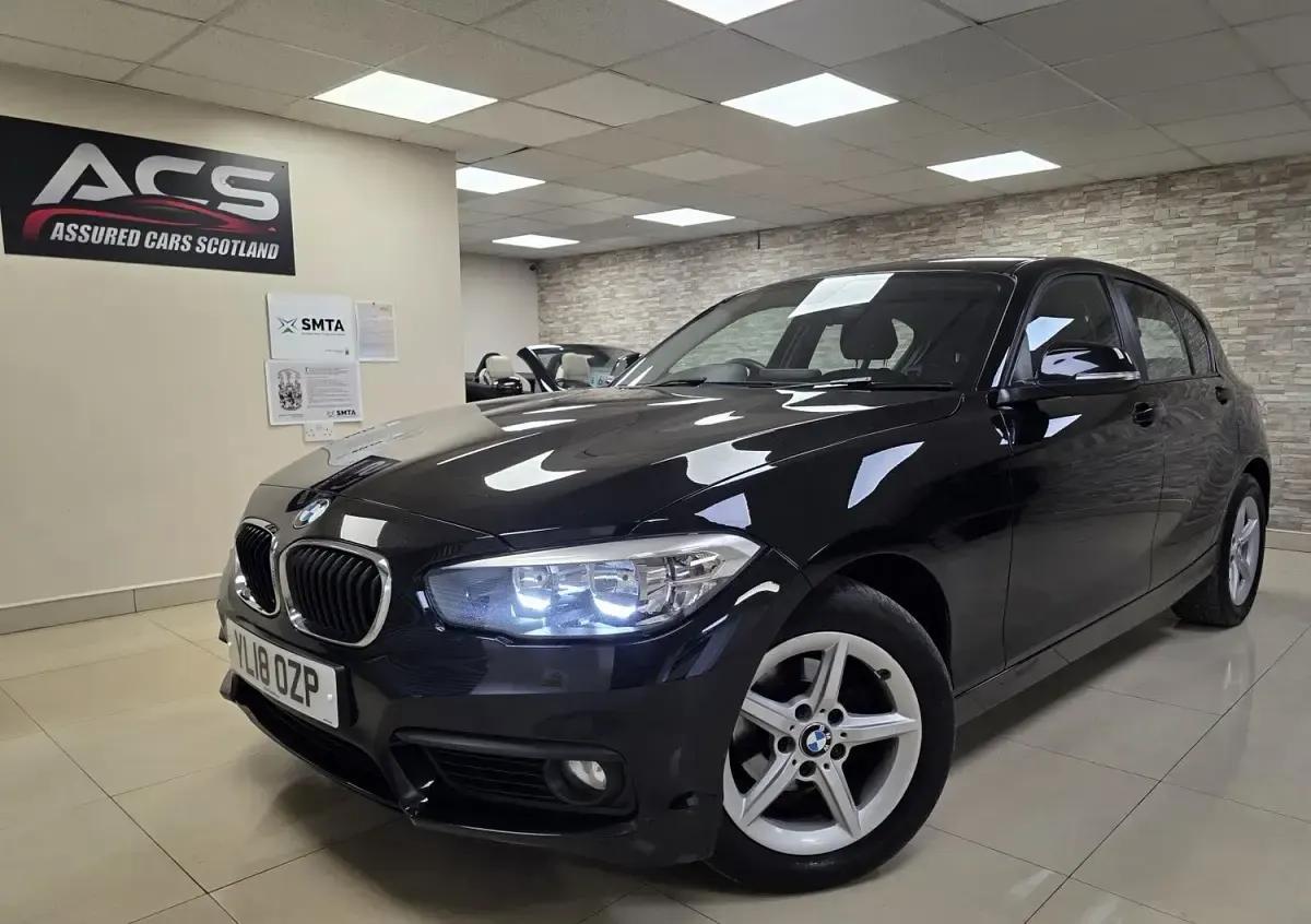 Used BMW 118 Exclusive 150 HP (110 kW) 2018 Black Hatchback
