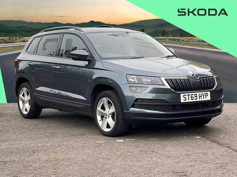 Grey Used 2019 Skoda Karoq SE SUV | £14,407 (Good price) - Image 1/4