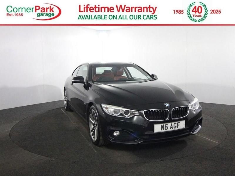 Black Used 2014 BMW 420 Sport Line Coupe | £9,749 (Good price) - Image 1/4