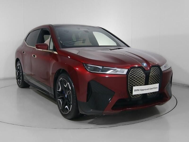 Red Used 2022 BMW iX M Sport SUV | £48,995 (Fair price) - Image 1/4