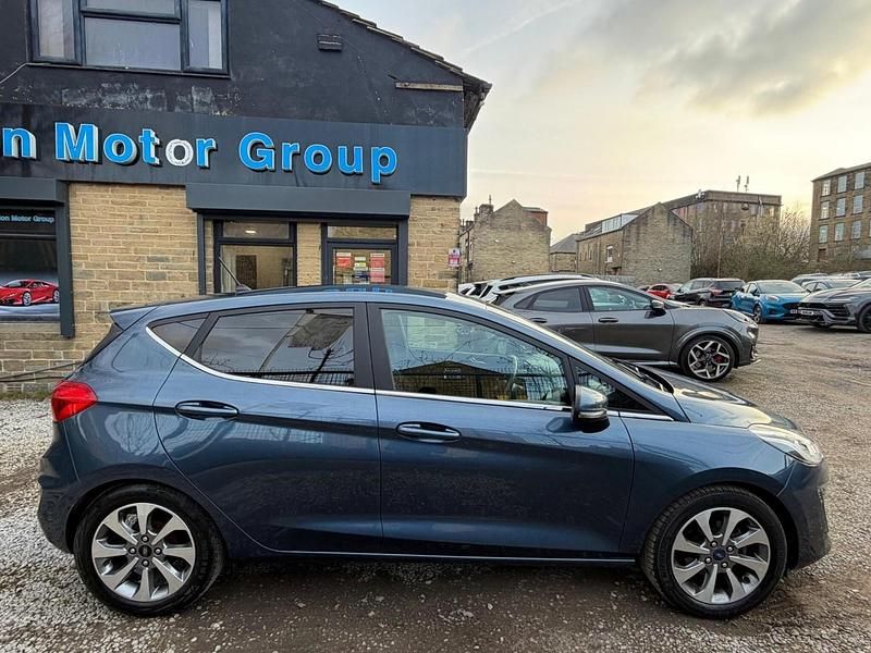 Used Ford Fiesta Titanium 2018 Blue Hatchback