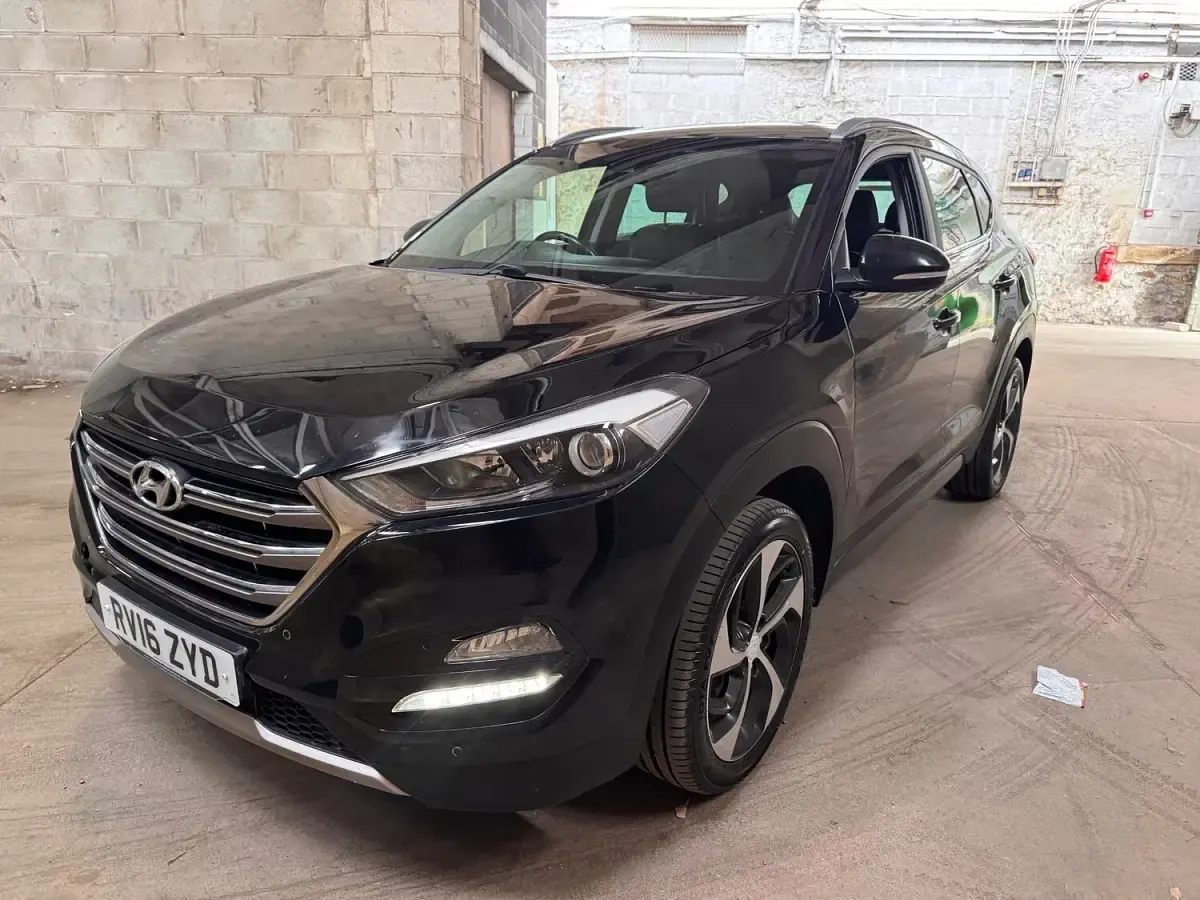 Used Hyundai Tucson Premium 2016 Black SUV