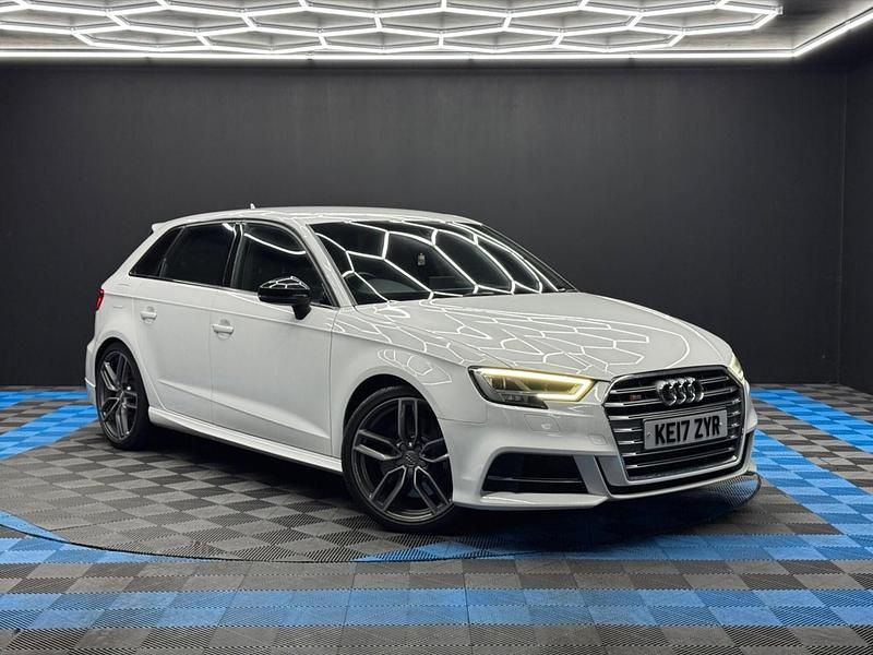White Used 2017 Audi S3 Sportback Hatchback | £15,990 (Super price) - Image 1/4