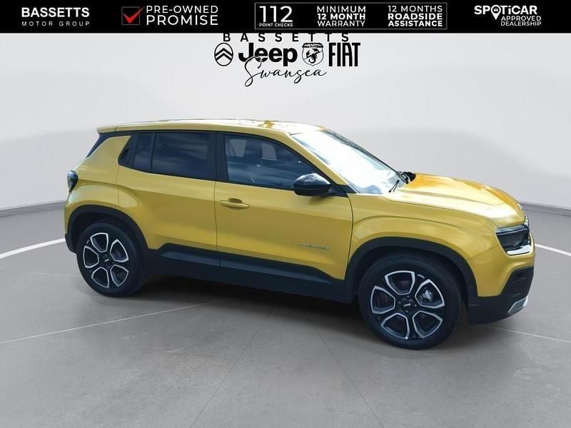Used Jeep Avenger EV Summit 113 kW (154 HP) 2025 Yellow SUV