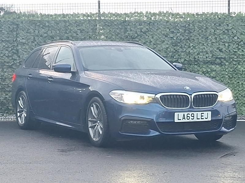 Used BMW 520 M Sport 190 HP (139 kW) 2019 Blue Estate