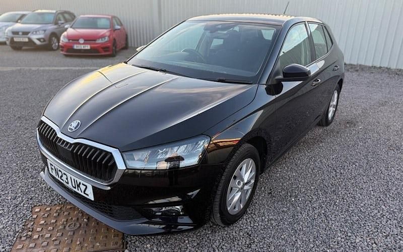 Used Skoda Fabia Comfort 110 HP (80 kW) 2023 Black Hatchback