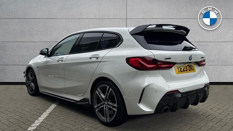 Used BMW M135 Shadowline 306 HP (225 kW) 2023 White Hatchback