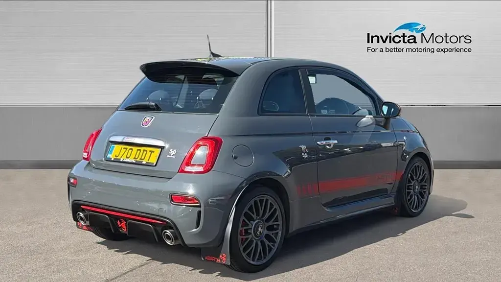 Begagnad Abarth 595 145 HK (106 kW) 2017 Grå Halvkombi