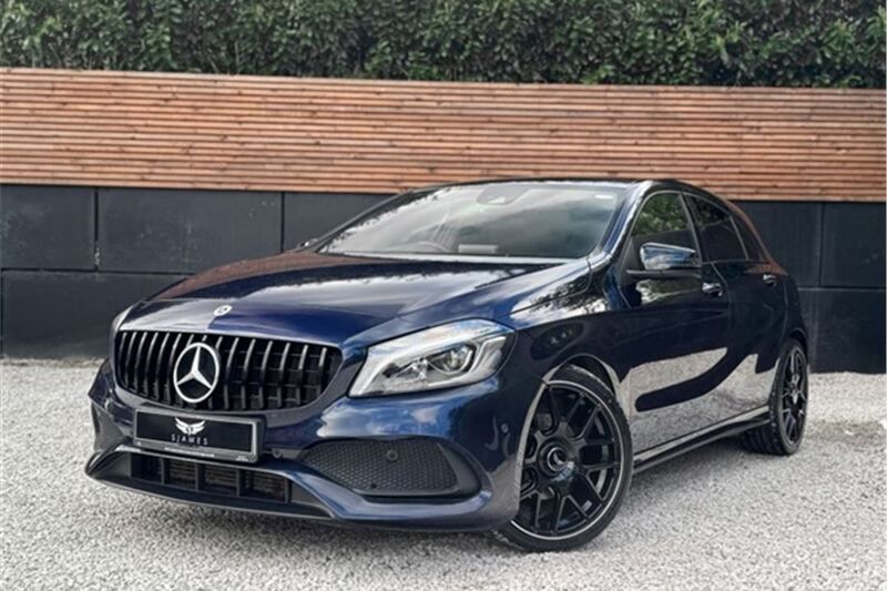 Blue Used 2018 Mercedes A200 AMG line Hatchback | £15,590 (Fair price) - Image 1/4