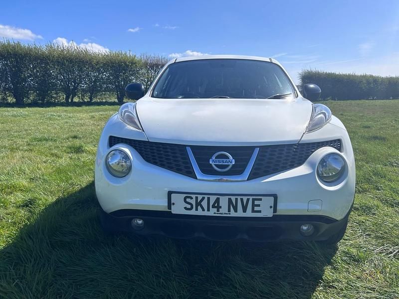 Used Nissan Juke N-TEC 110 HP (80 kW) 2014 White SUV