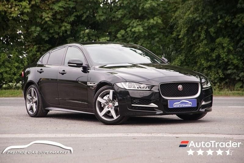 Black Used 2018 Jaguar XE R-Sport Sedan | £13,999 (Fair price) - Image 1/4