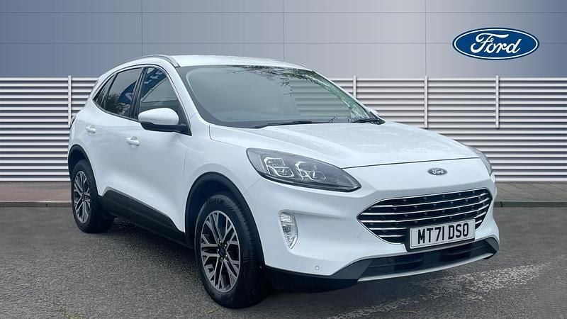 White Used 2021 Ford Kuga Titanium SUV | £19,300 (Fair price) - Image 1/4