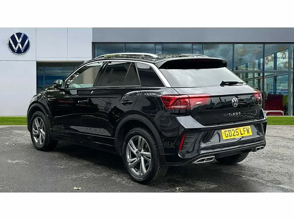 Used VW T-Roc R-line 150 HP (110 kW) 2025 Deep black pearl SUV