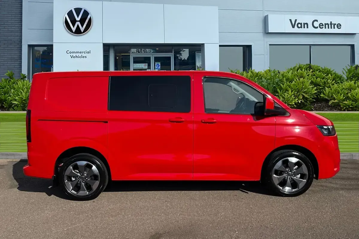 New VW Transporter Pro 150 HP (110 kW) 2026 Red Van