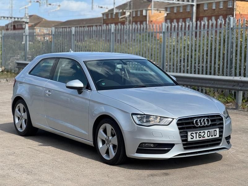 Silver Used 2013 Audi A3 Sport Hatchback | £4,295 (Fair price) - Image 1/4