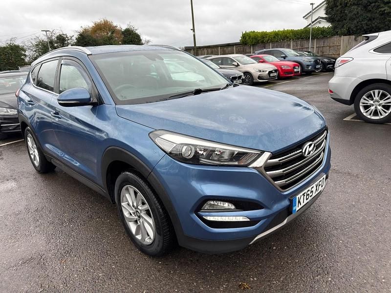 Blue Used 2016 Hyundai Tucson Premium SUV | £8,799 (A bit pricey) - Image 1/4