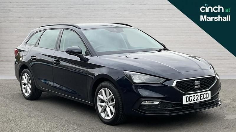 Blue Used 2022 Seat Leon SE | £10,664 (Good price) - Image 1/4