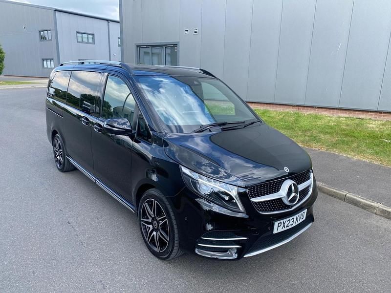 Used Mercedes V220 AMG line 163 HP (119 kW) 2023 Black MPV