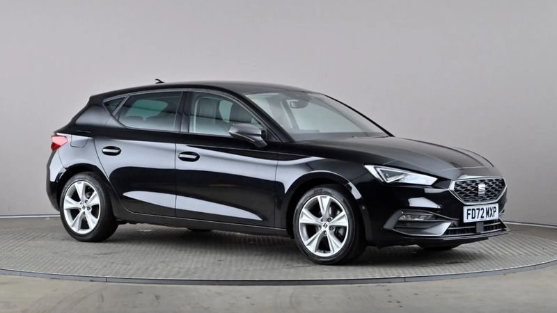 Black Used 2023 Seat Leon FR Hatchback | £12,598 (Fair price) - Image 1/4