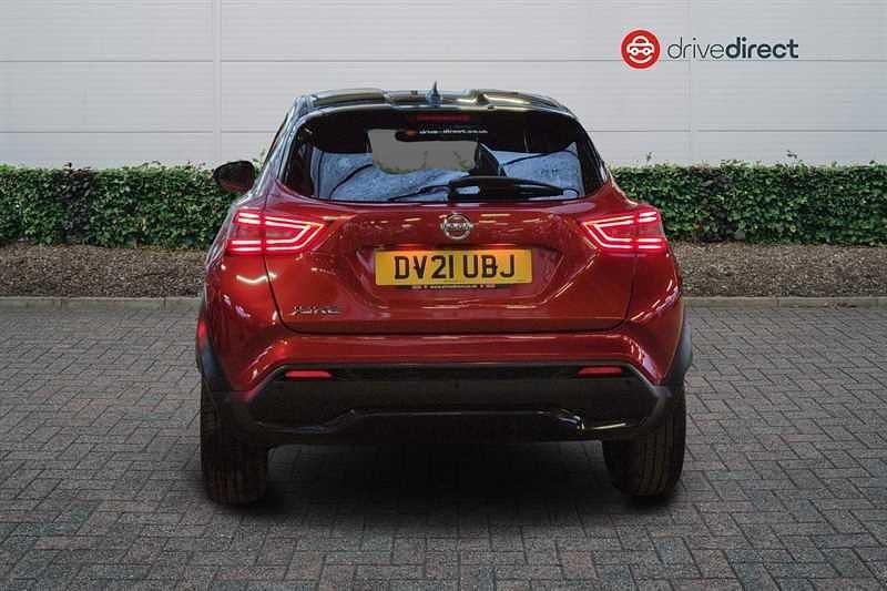 Used Nissan Juke Tekna+ 114 HP (83 kW) 2021 Red SUV