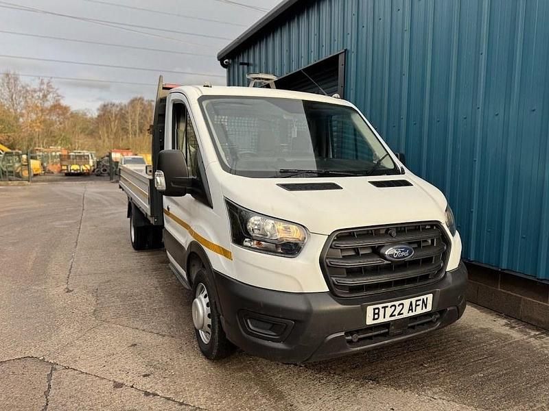 Used Ford Transit 130 HP (95 kW) 2022 White Cabriolet