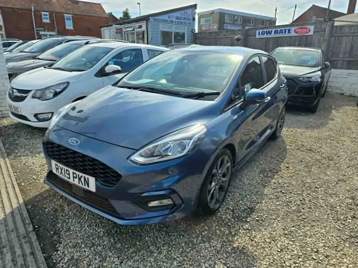 Used Ford Fiesta ST-Line 2019 Blue Hatchback