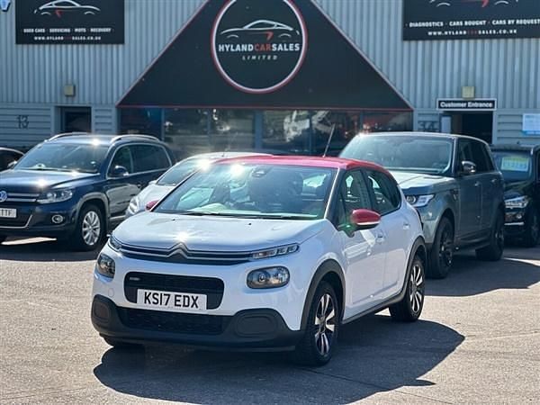 White Used 2017 Citroën C3 Feel Hatchback | £4,995 (A bit pricey) - Image 1/1