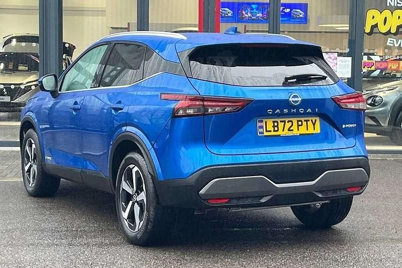 Used Nissan Qashqai N-Connecta 190 HP (139 kW) 2022 Blue SUV