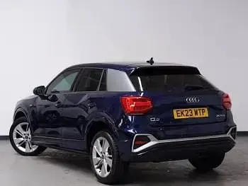 Used Audi Q2 S-Line 150 HP (110 kW) 2023 Blue SUV