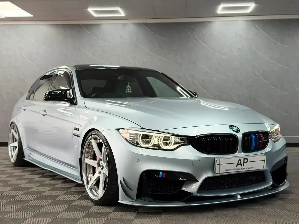 Used BMW M3 M Performance 424 HP (311 kW) 2016 Blue Sedan
