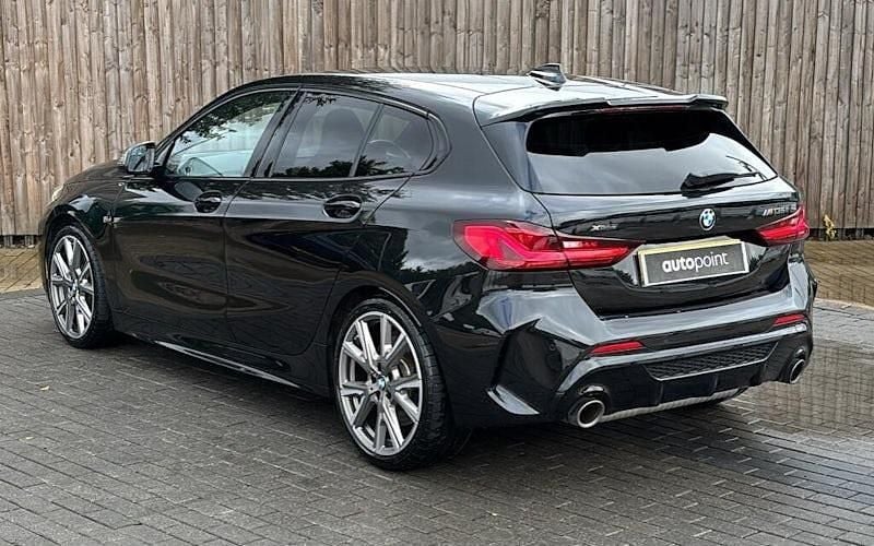 Black Used 2024 BMW M135 Comfort Edition Hatchback | £29,299 (Good price) - Image 1/4