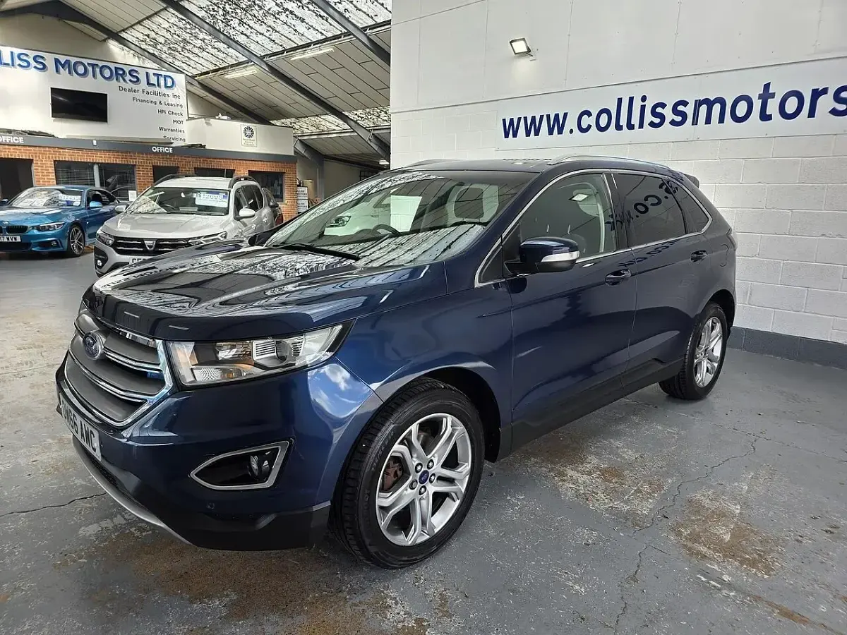 Gebraucht Ford Edge Titanium 2017 Blau SUV