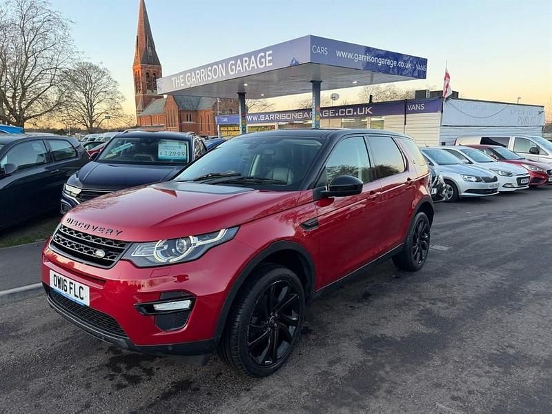 Red Used 2016 Land Rover Discovery Sport HSE SUV | £11,999 (Good price) - Image 1/4