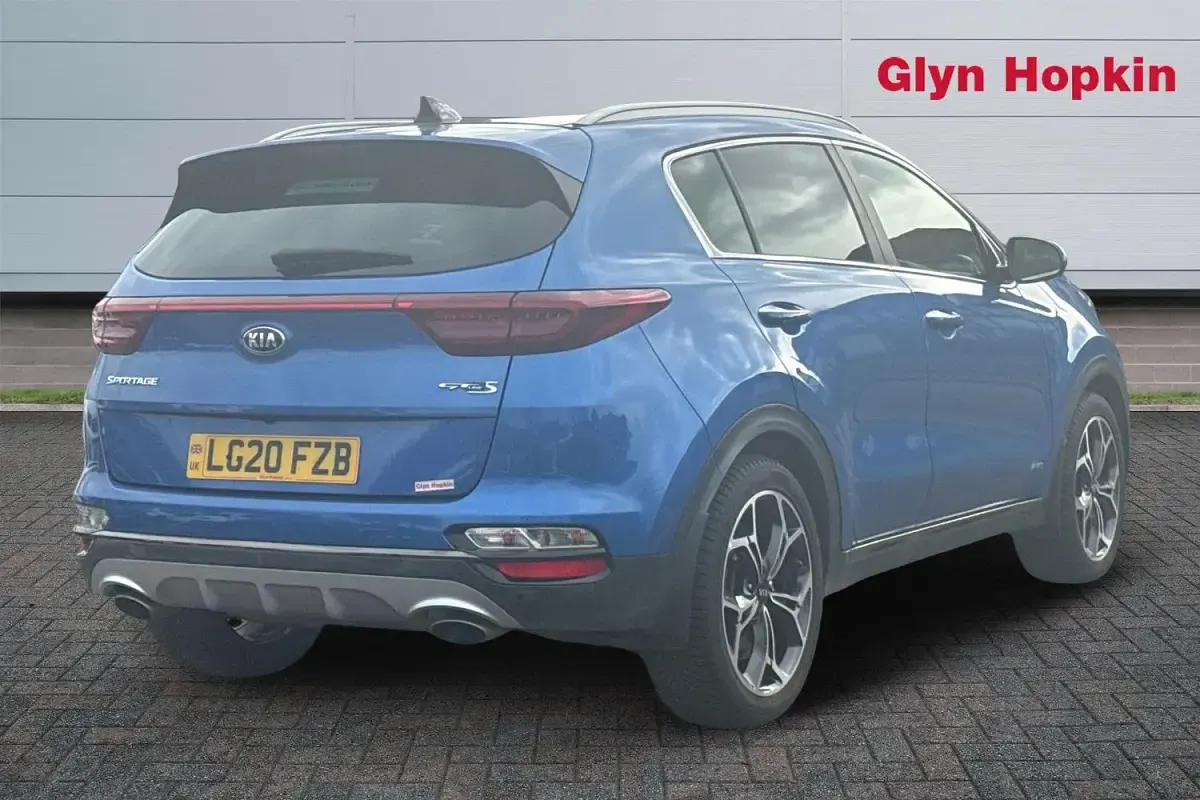 Used Kia Sportage GT-Line S 177 HP (130 kW) 2020 Blue SUV