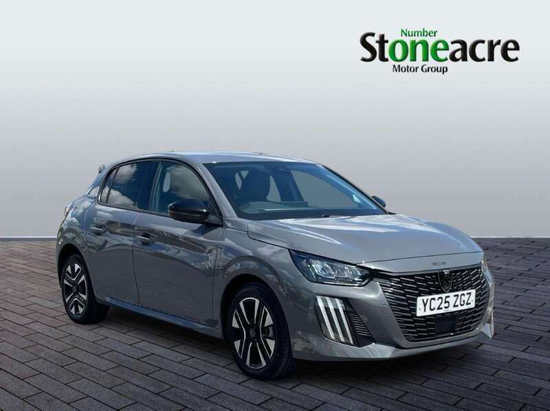Grey New 2025 Peugeot 208 Allure Hatchback | £24,495 (Expensive) - Image 1/4