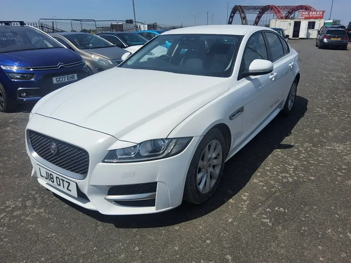 Used Jaguar XF R-Sport 2018 White Sedan