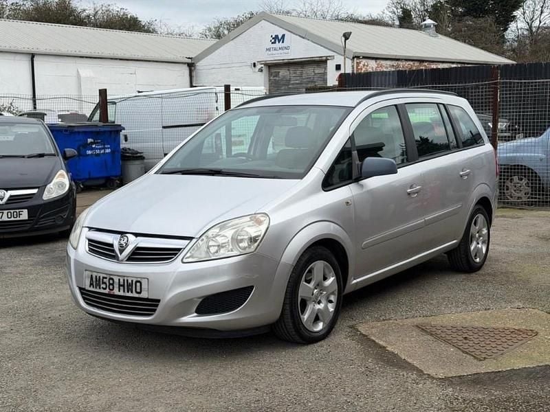 Used Vauxhall Zafira 2008 Silver MPV