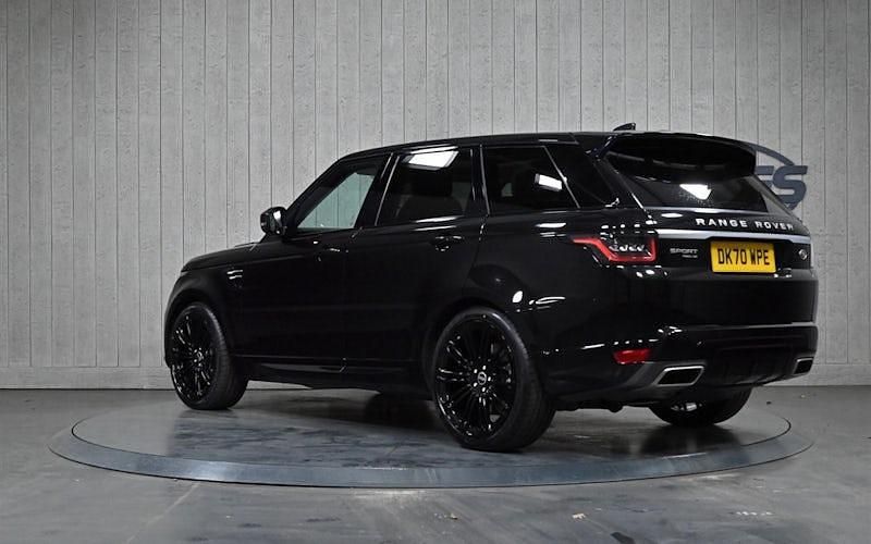 Used Land Rover Range Rover Sport HSE 404 HP (297 kW) 2020 Black SUV
