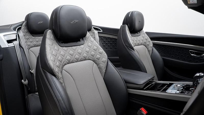 Used Bentley Continental GT Convertible 2023 Yellow Cabriolet