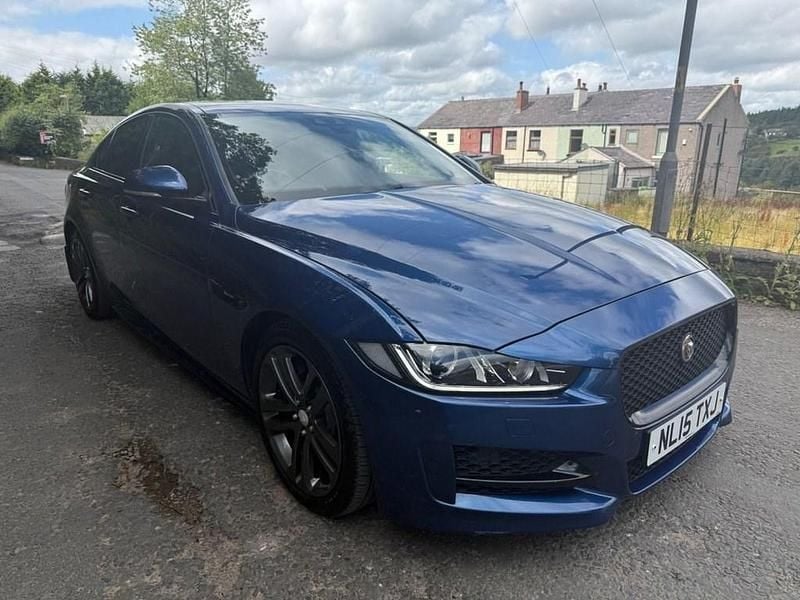 Blue Used 2015 Jaguar XE R-Sport Sedan | £8,490 (Good price) - Image 1/4